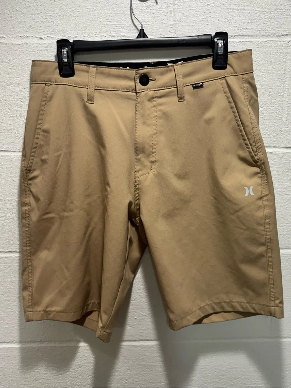 Hurley Khaki Hybrid Chino Shorts Men’s Size 30